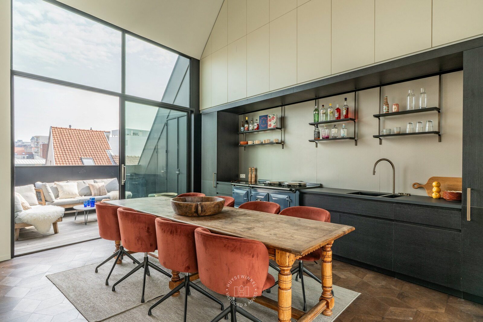 Huysewinkel | Penthouse met herenhuis allures in het historisch centrum van Gent