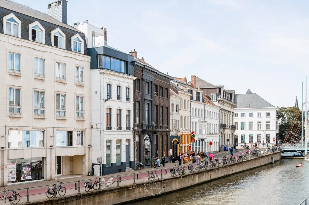 Huysewinkel | Water front herenhuis met unieke rooftop