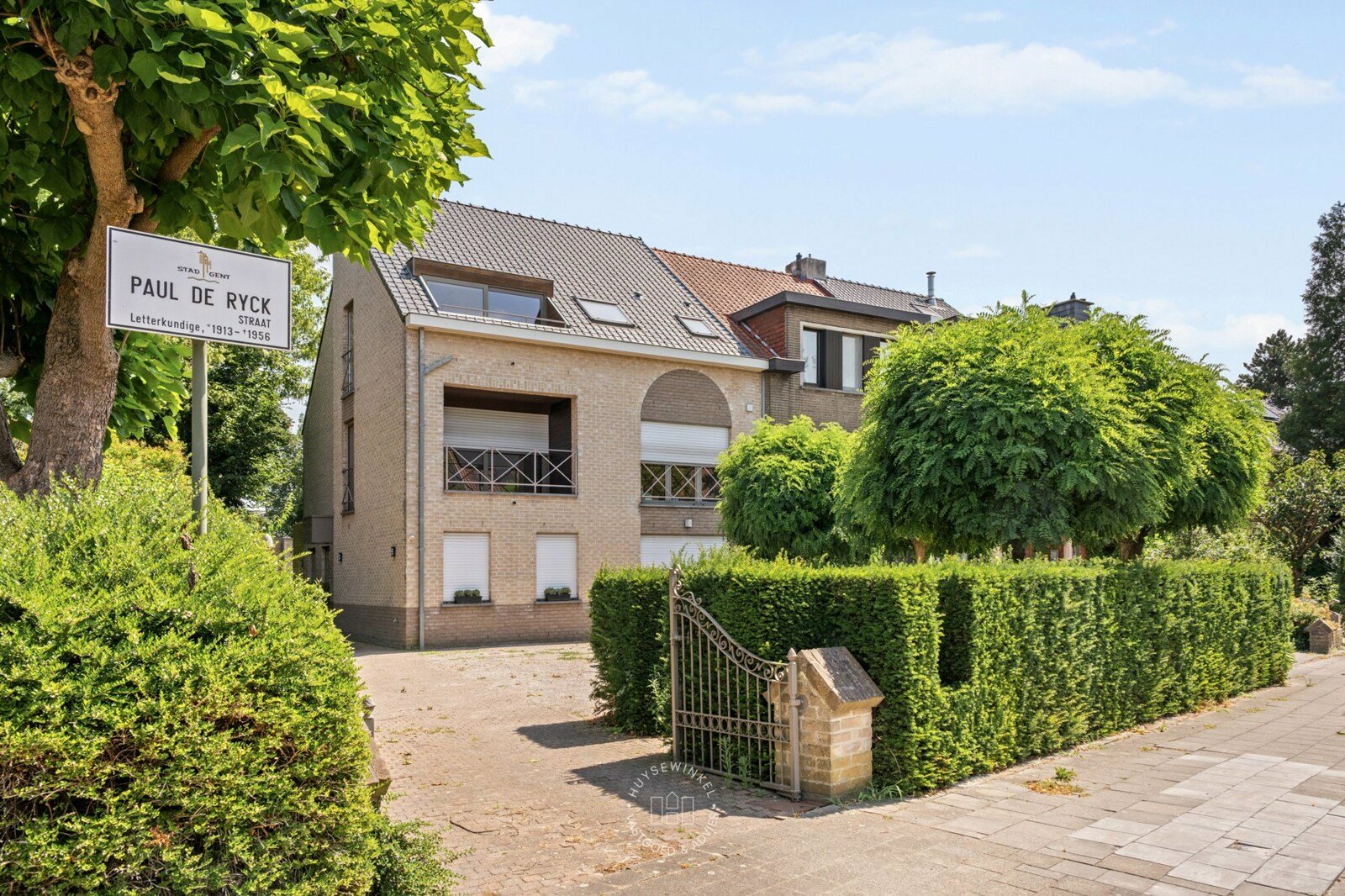 Huysewinkel | Lichtrijk duplex appartement met zonneterras nabij de Schelde
