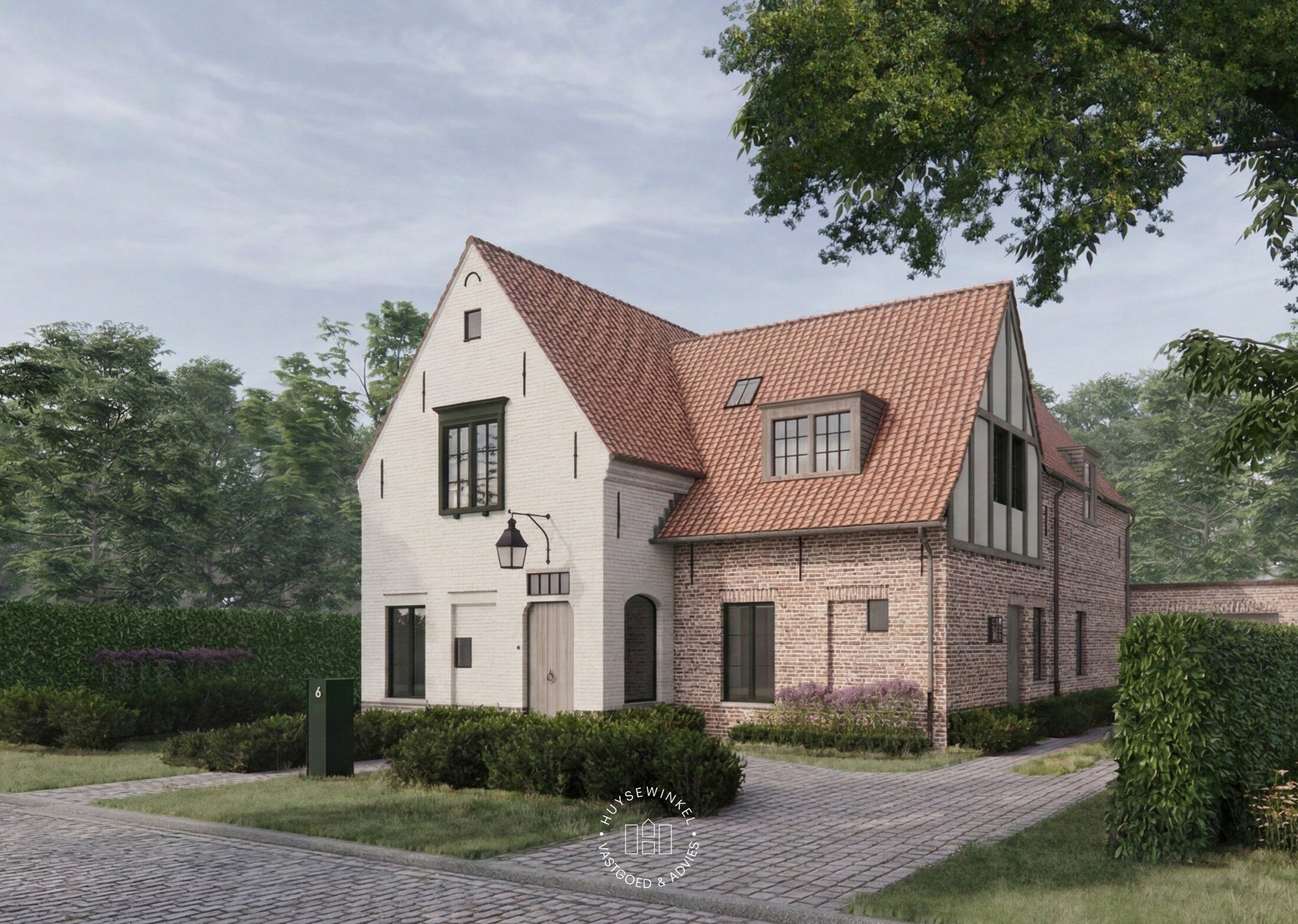 Nieuwbouwvilla met authentiek karakter 