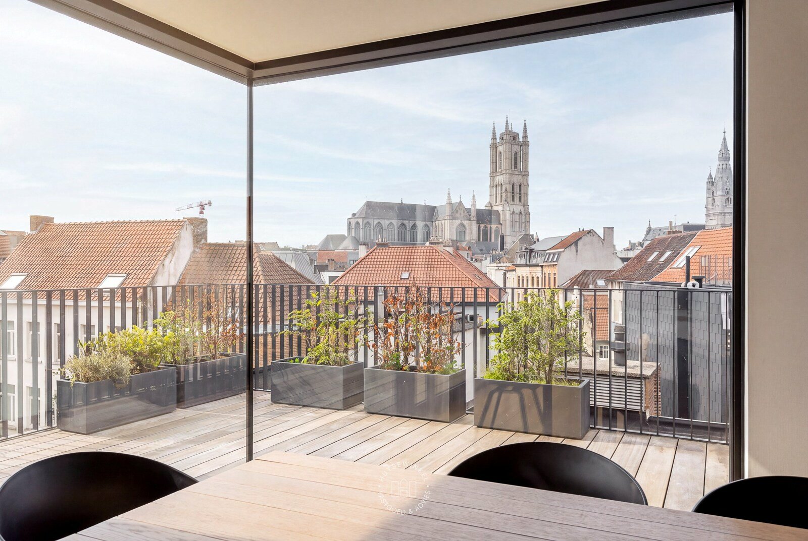Huysewinkel | Exclusief wonen met een adembenemend uitzicht op de Gentse skyline.