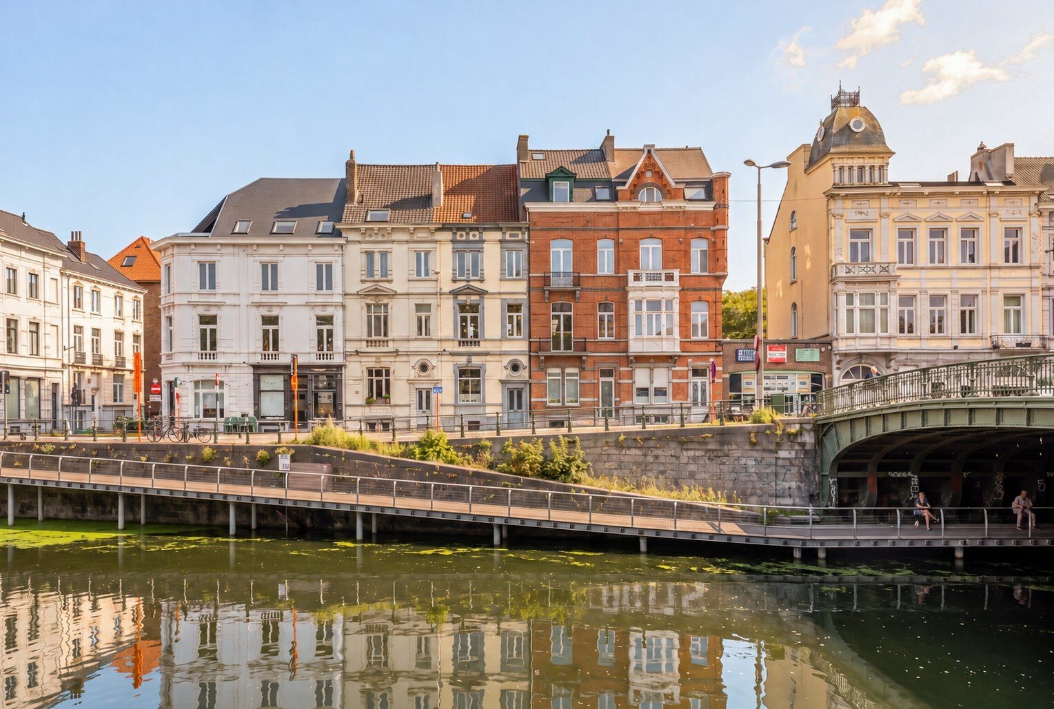 Huysewinkel | Statige herenwoning met potentieel en zicht op Portus Ganda